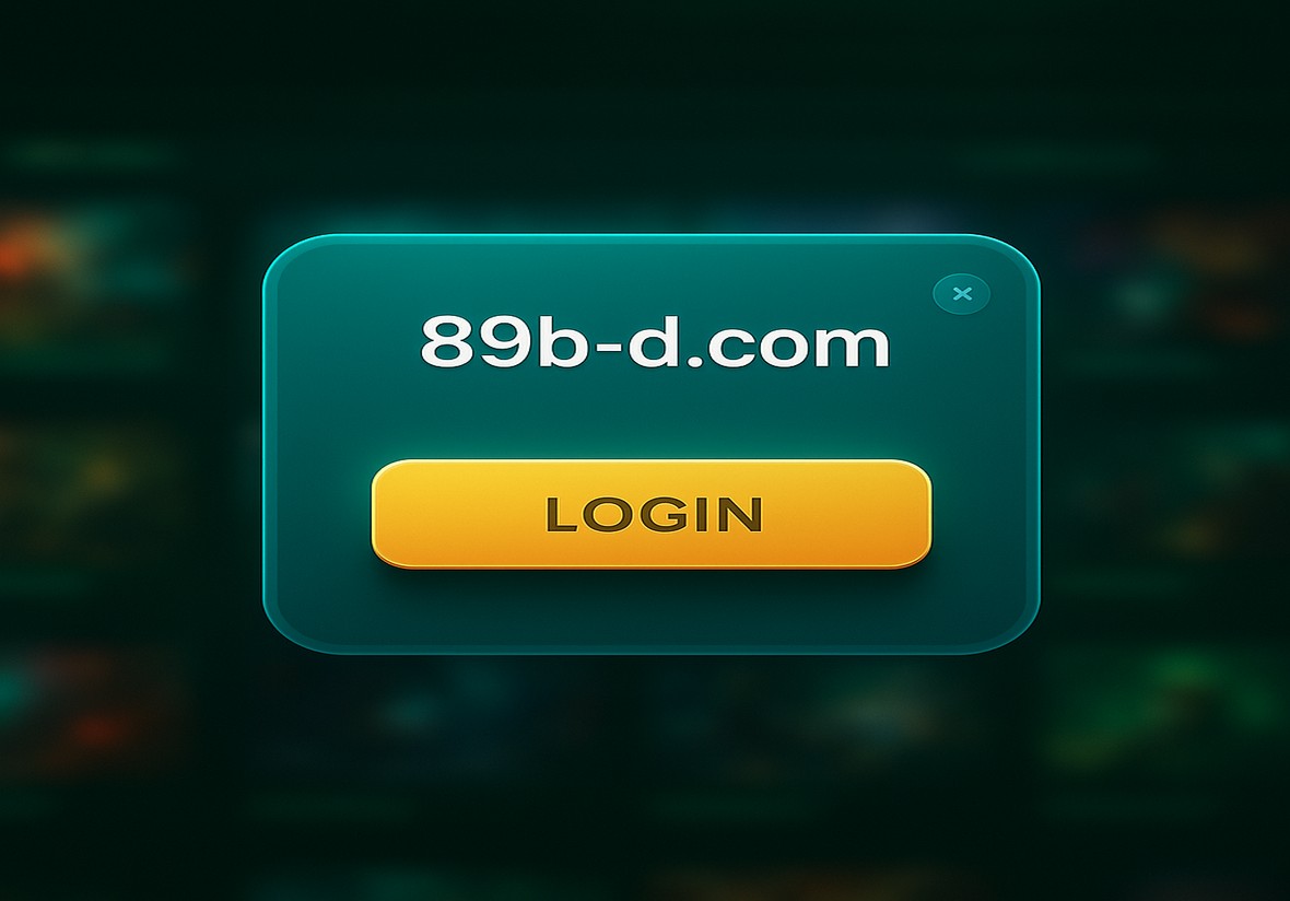 89BD লগইন পেজ
